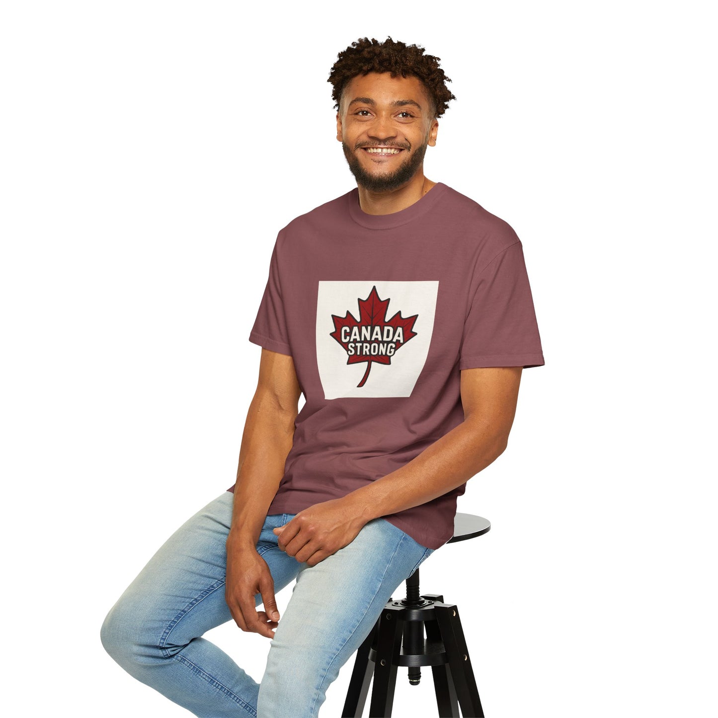 Canada Strong Unisex T-Shirt | Gift for Canadian Pride, Canada Day, Comfortable Tee, Casual Wear, Gift for Travelers