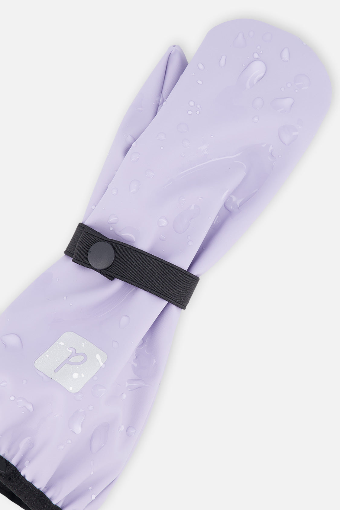Baby Rain Mittens Mauve