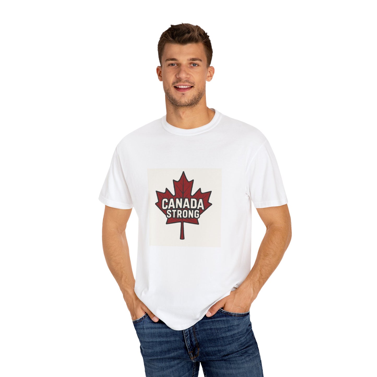 Canada Strong Unisex T-Shirt | Gift for Canadian Pride, Canada Day, Comfortable Tee, Casual Wear, Gift for Travelers
