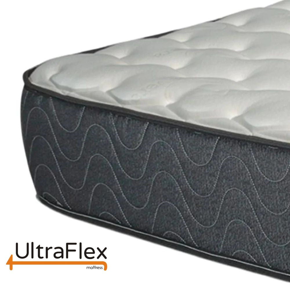UltraFlex INFINITY PLUS Orthopedic Spinal Care, Premium Soy Foam, Eco-friendly Mattress with Waterproof Mattress Protector (Made in Canada)