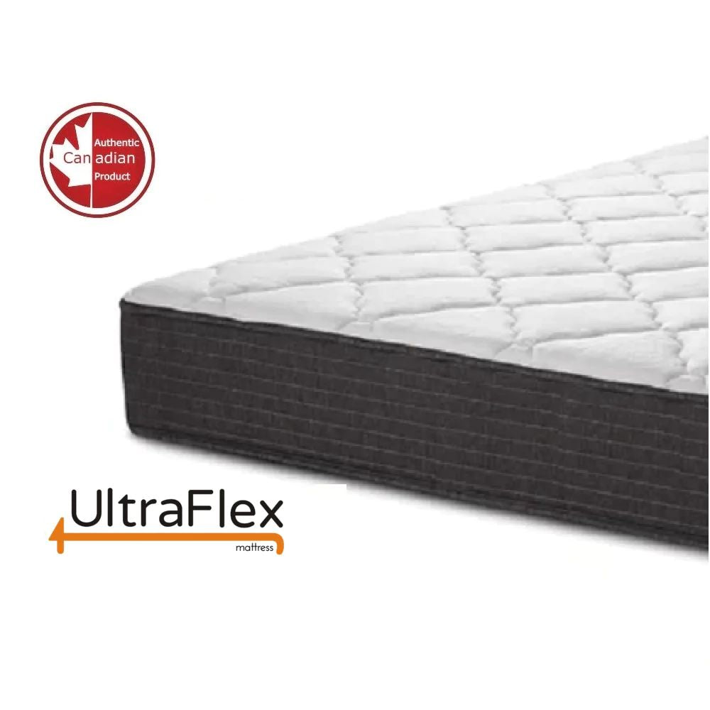 UltraFlex INSPIRE Orthopedic Luxury Gel Memory Foam, Optimal Comfort, Breathable, Eco-friendly Mattress (Made in Canada)