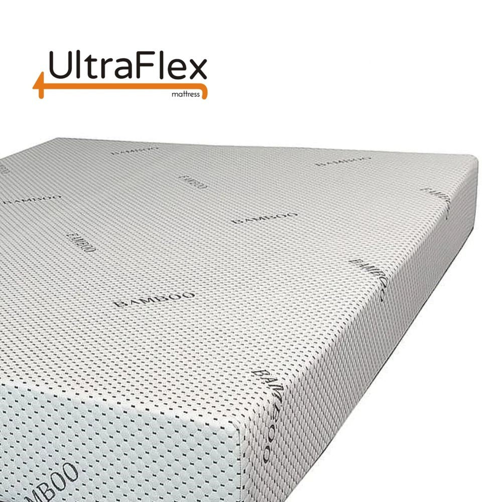 UltraFlex LEISURE Orthopedic, Smart Gel Memory Foam, Eco-friendly Mattress with Waterproof Mattress Protector (Made in Canada)