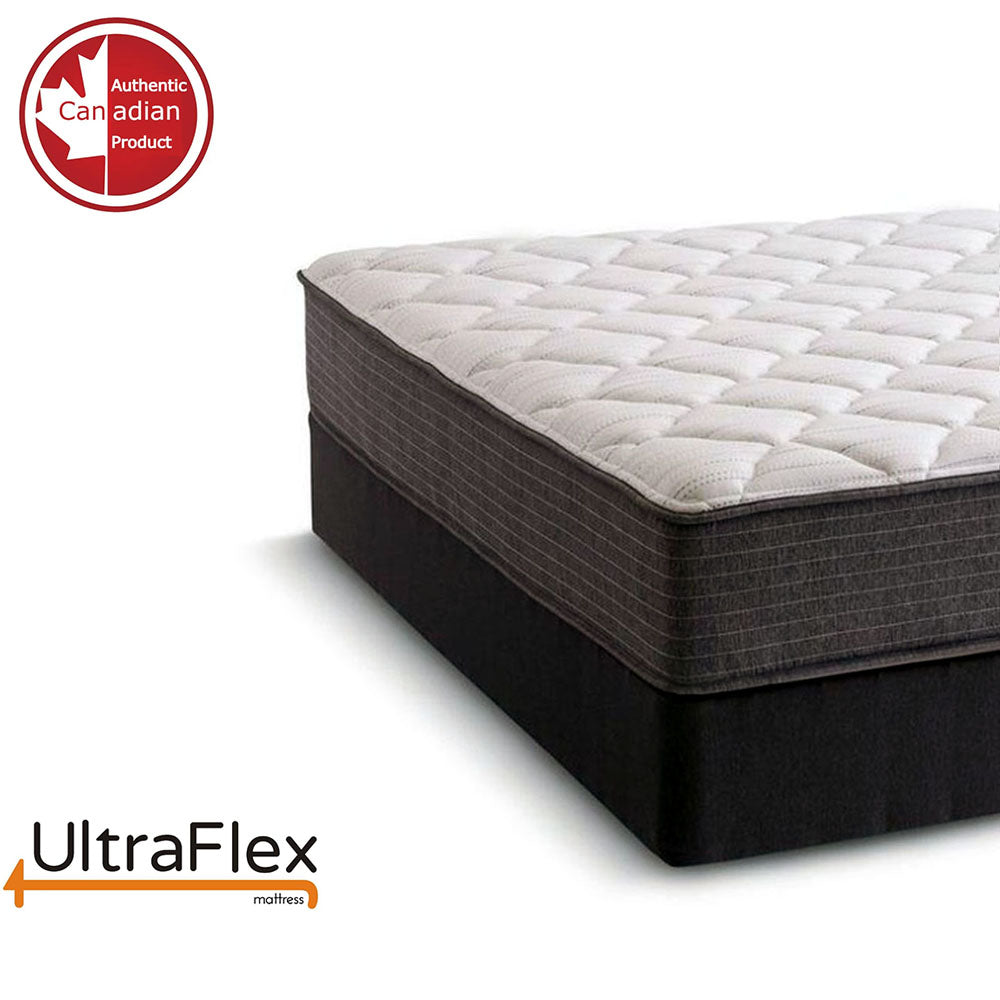UltraFlex ASPIRE- Supportive Comfort Foam Mattress for Pressure Relief, Cool Sleep, Medium Firmness, Eco-Friendly Mattress With Premium Cool Gel Memory Foam (Made in Canada)